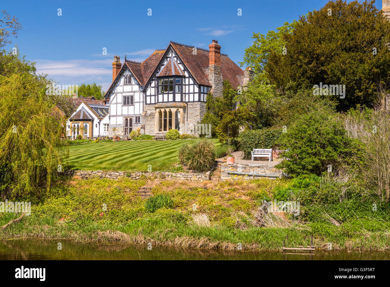 River Avon at BidfordonAvon, Warwickshire, England, United Kingdom