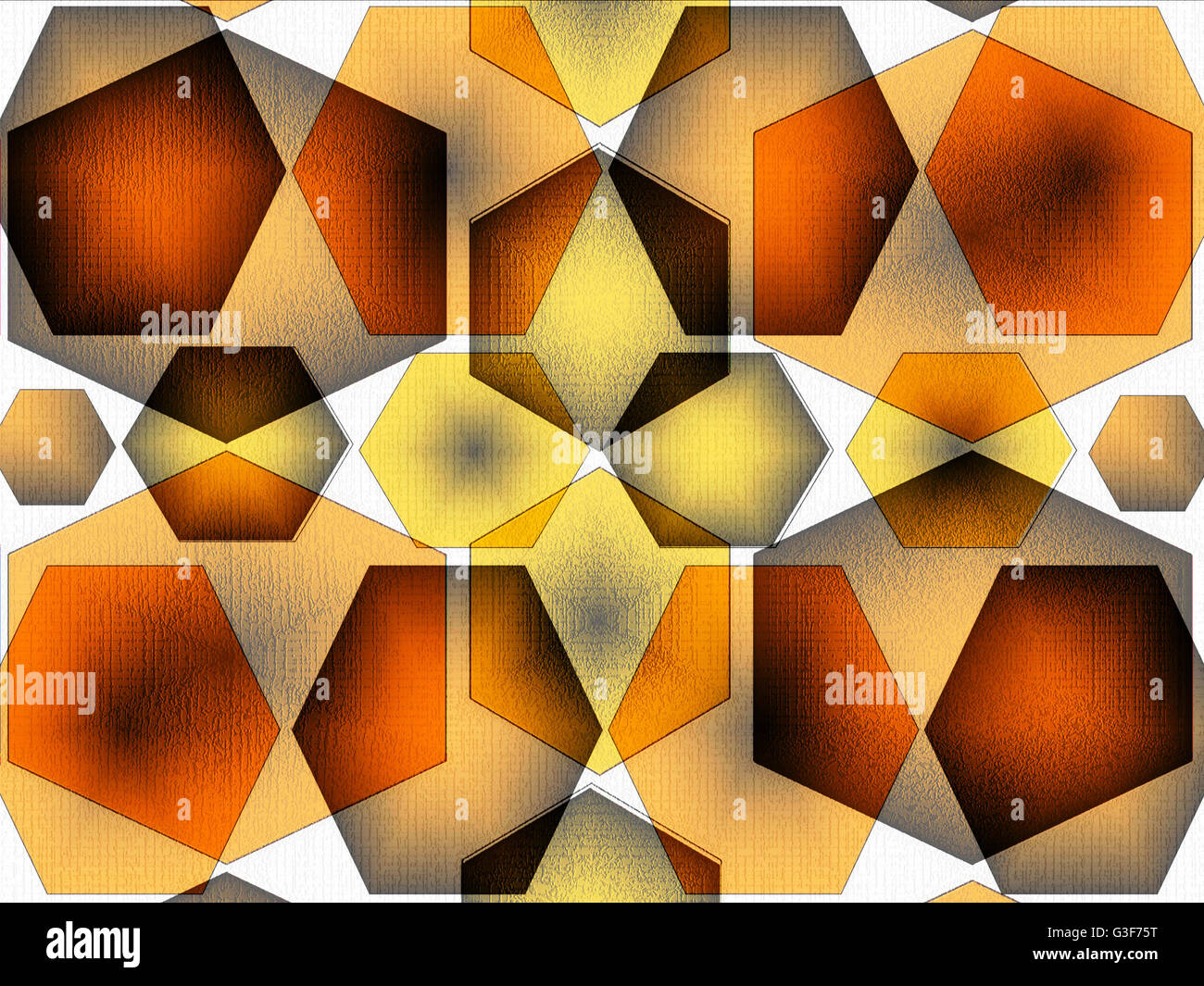 Stunning  unique  colorful   modern  geometric abstract design superimposed  with   rectangular motifs on a  plain background ideal for wallpapers  . Stock Photo