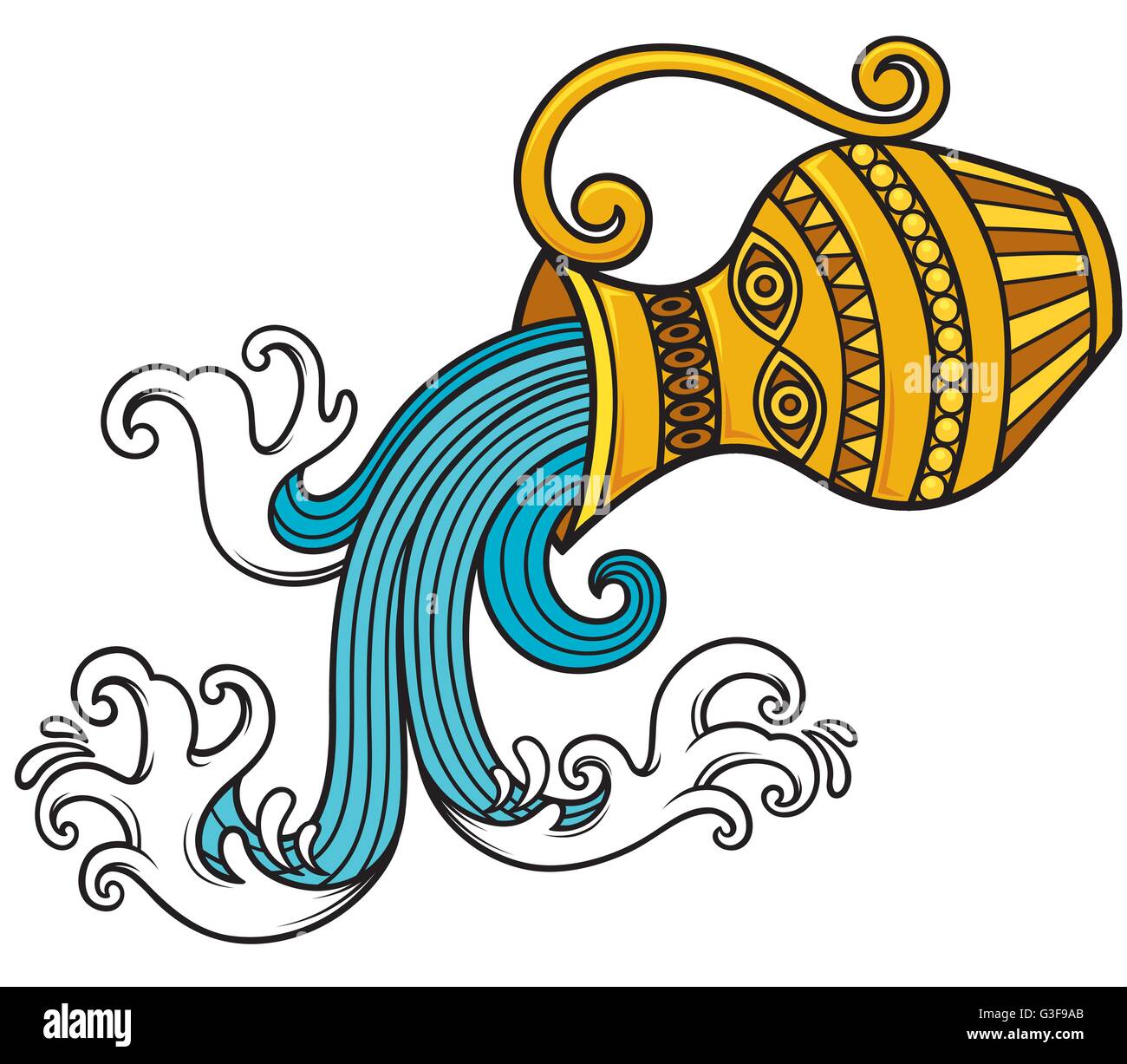 Aquarius Cut Out Stock Images & Pictures Alamy
