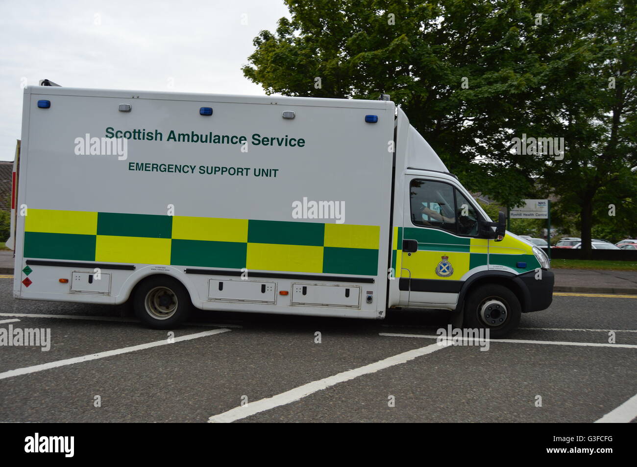 Scottish Ambulance Service Special Operations Response Team (SORT) East Of Scotland Unit Stock Photo