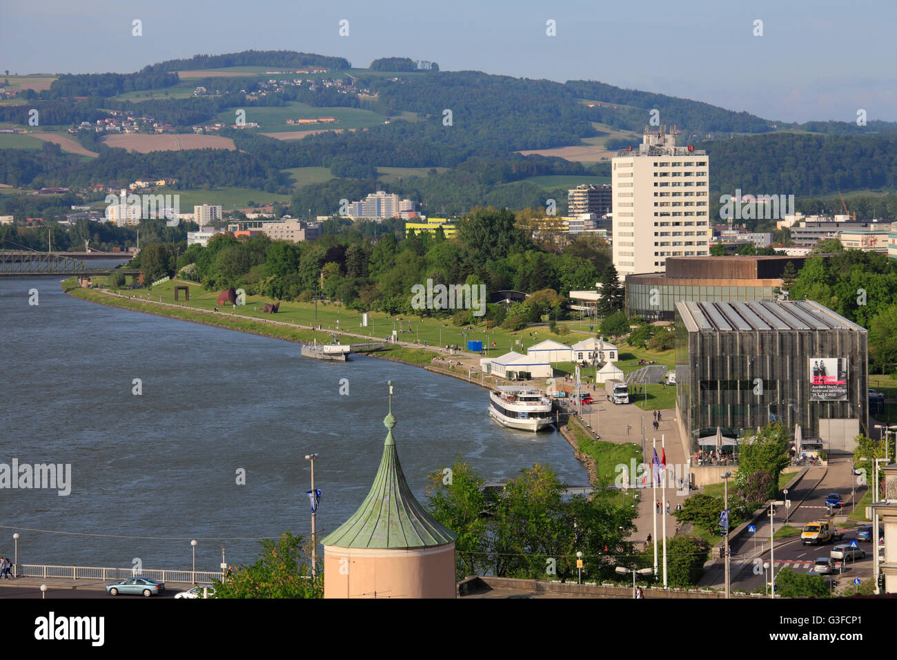 Skyline linz austria hi-res stock photography and images - Alamy