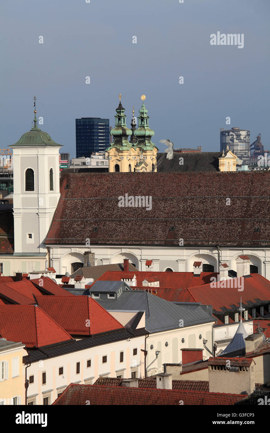Skyline of linz hi-res stock photography and images - Alamy