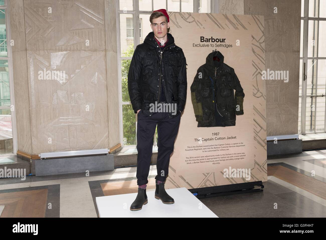 London, UK. 10th June, 2016. Barbour presentation at London Collections Men  SS17, LCM SS17. Credit: dpa picture alliance/Alamy Live News Stock Photo -  Alamy