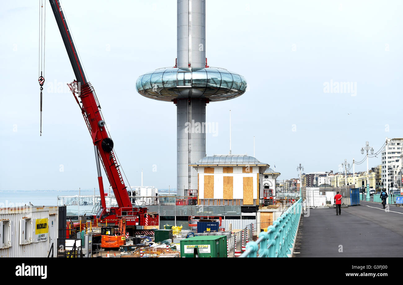 Brighton, UK. 11th June, 2016. Residents of Brighton got an early ...