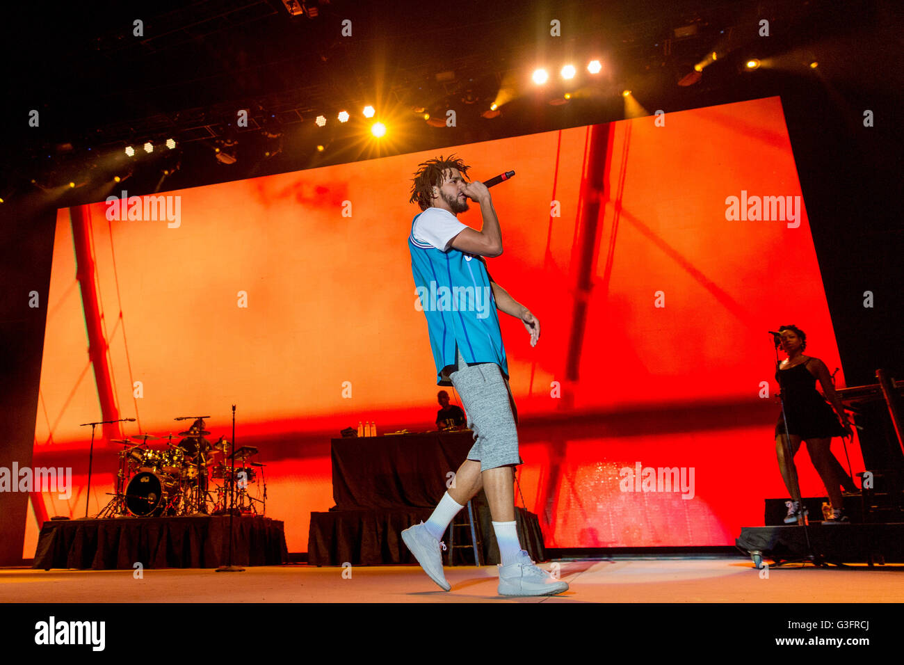 Rapper j cole hi-res stock photography and images - Alamy