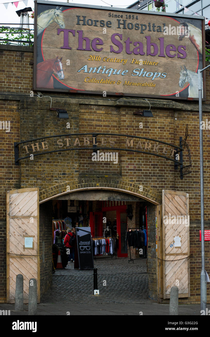 The Stables Market, Camden. Stock Photo