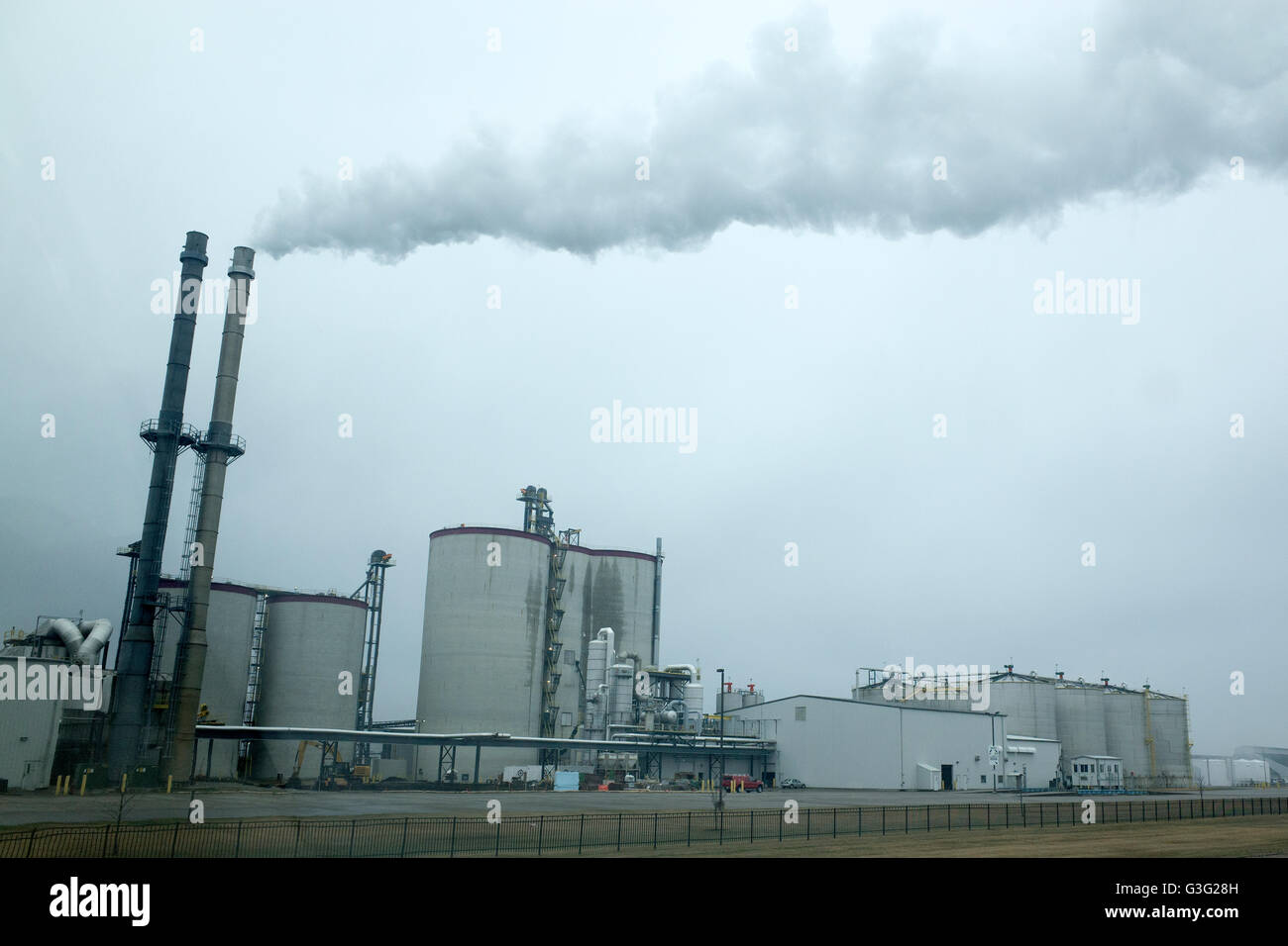 Bio-fuel ethanol plant, Heartland Corn Products. Winthrop Minnesota MN