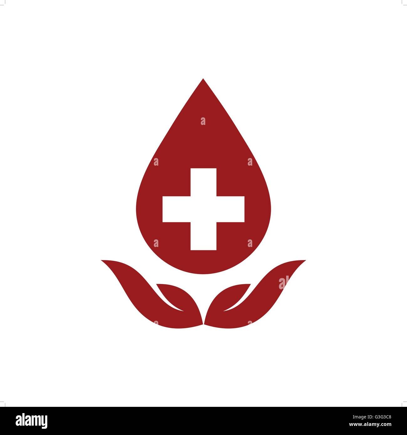 Blood donors sign icon vector illustration isolated on white background ...