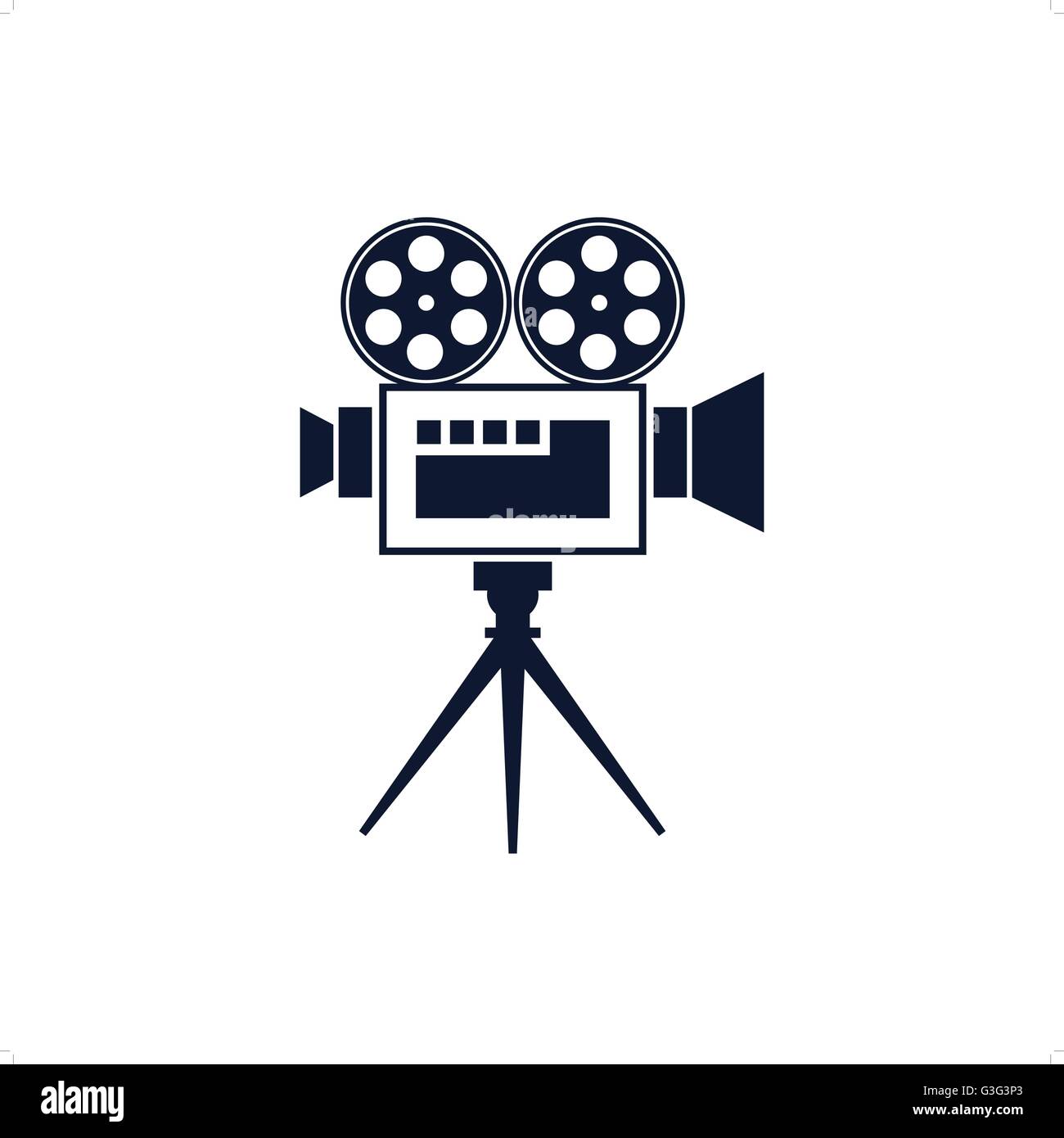 Movie projector Cut Out Stock Images & Pictures - Alamy