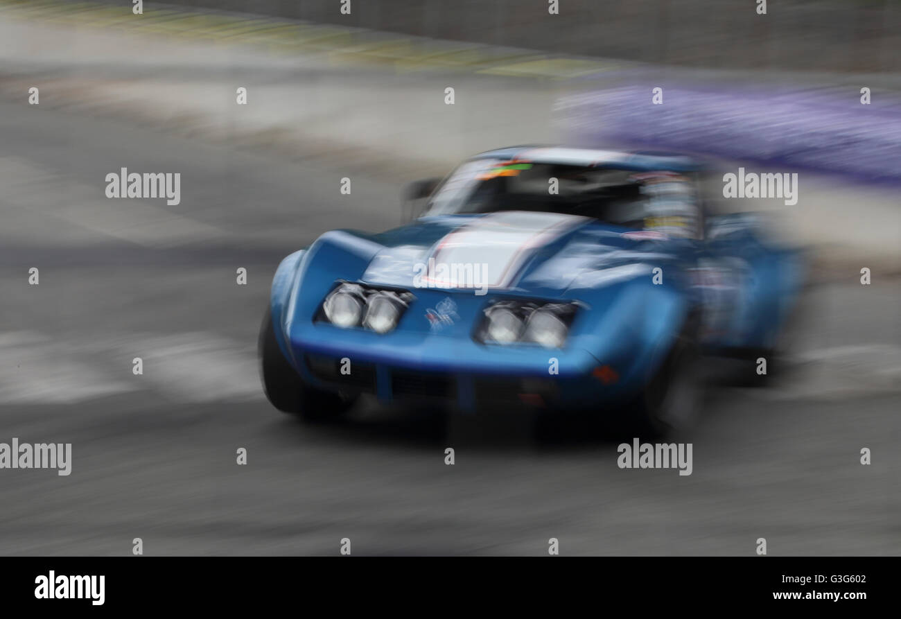 A Wild 1973 Chevrolet Corvette Zl1 Being Raced At 2016 Aarhus