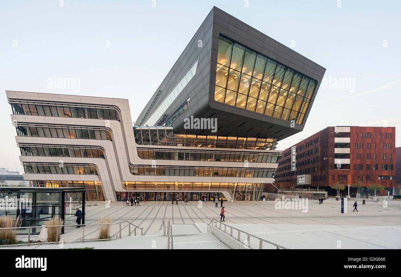 Library and Learning Centre University of Economics Vienna, Austria, architecture by the