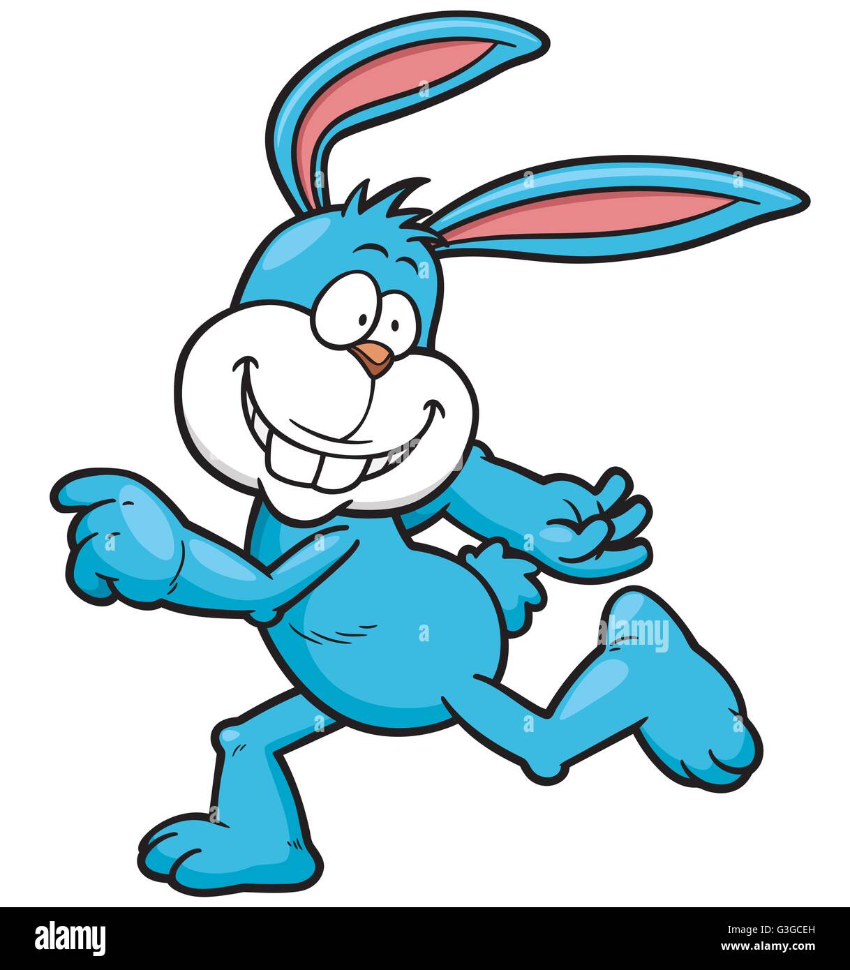 Vector illustration of Cartoon rabbit running Stock Vector Image & Art - Alamy Vector illustration of Cartoon rabbit running Stock Vector Image & Art - Alamy