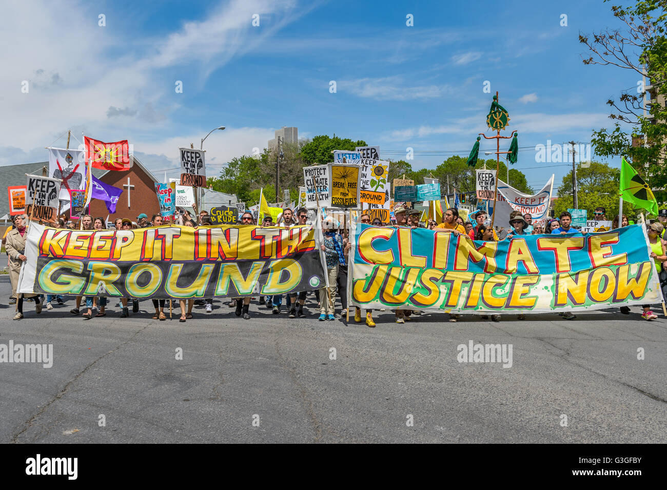 A rally, march, and mass civil disobedience to stop the explosive