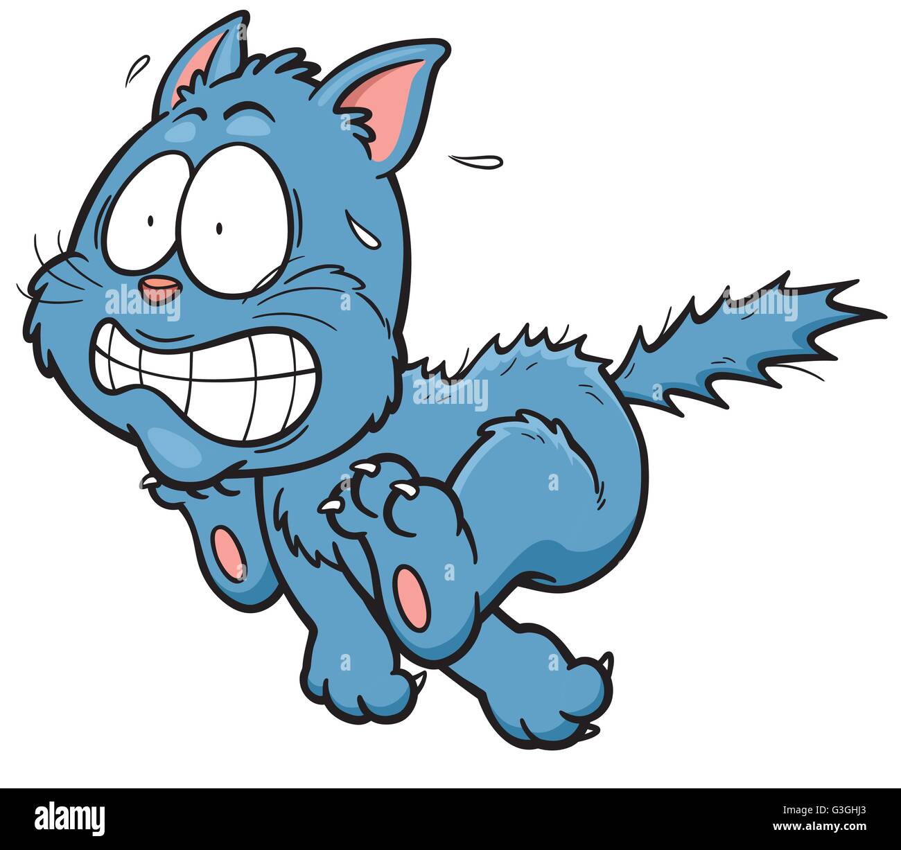 Scared Cat Cartoon Images Scared Cat Cartoon Images