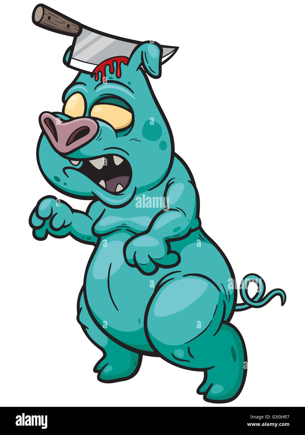 Vector illustration of cartoon Zombie pig Stock Vector Image & Art - Alamy Vector illustration of cartoon Zombie pig Stock Vector Image & Art - Alamy