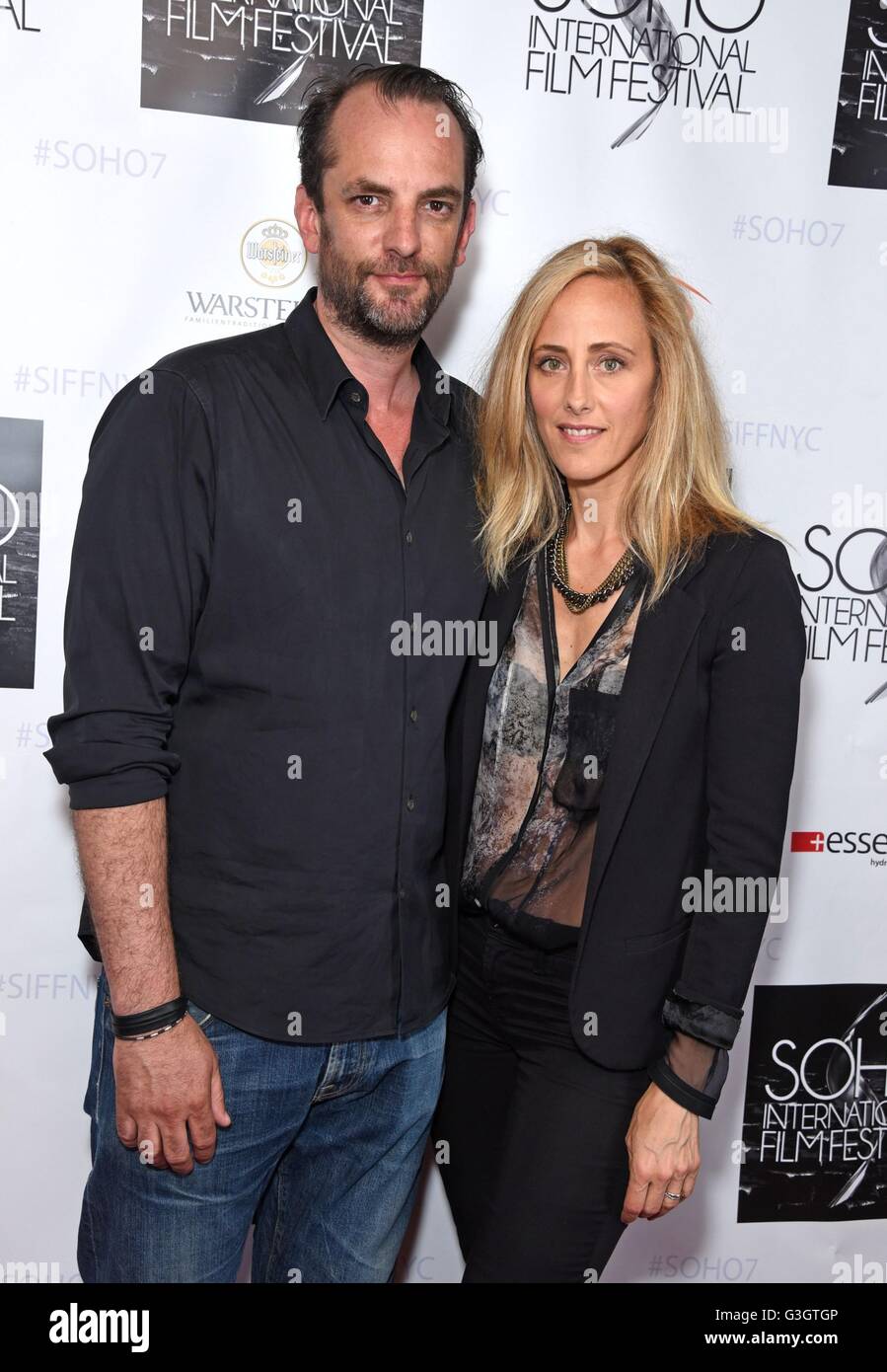 New York, NY, USA. 11th June, 2016. Manu Boyer, Kim Raver at arrivals ...
