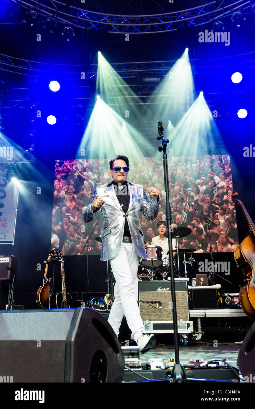 Kiel Germany 23rd June 16 Bela B From The Band Die Arzte On Stock Photo Alamy