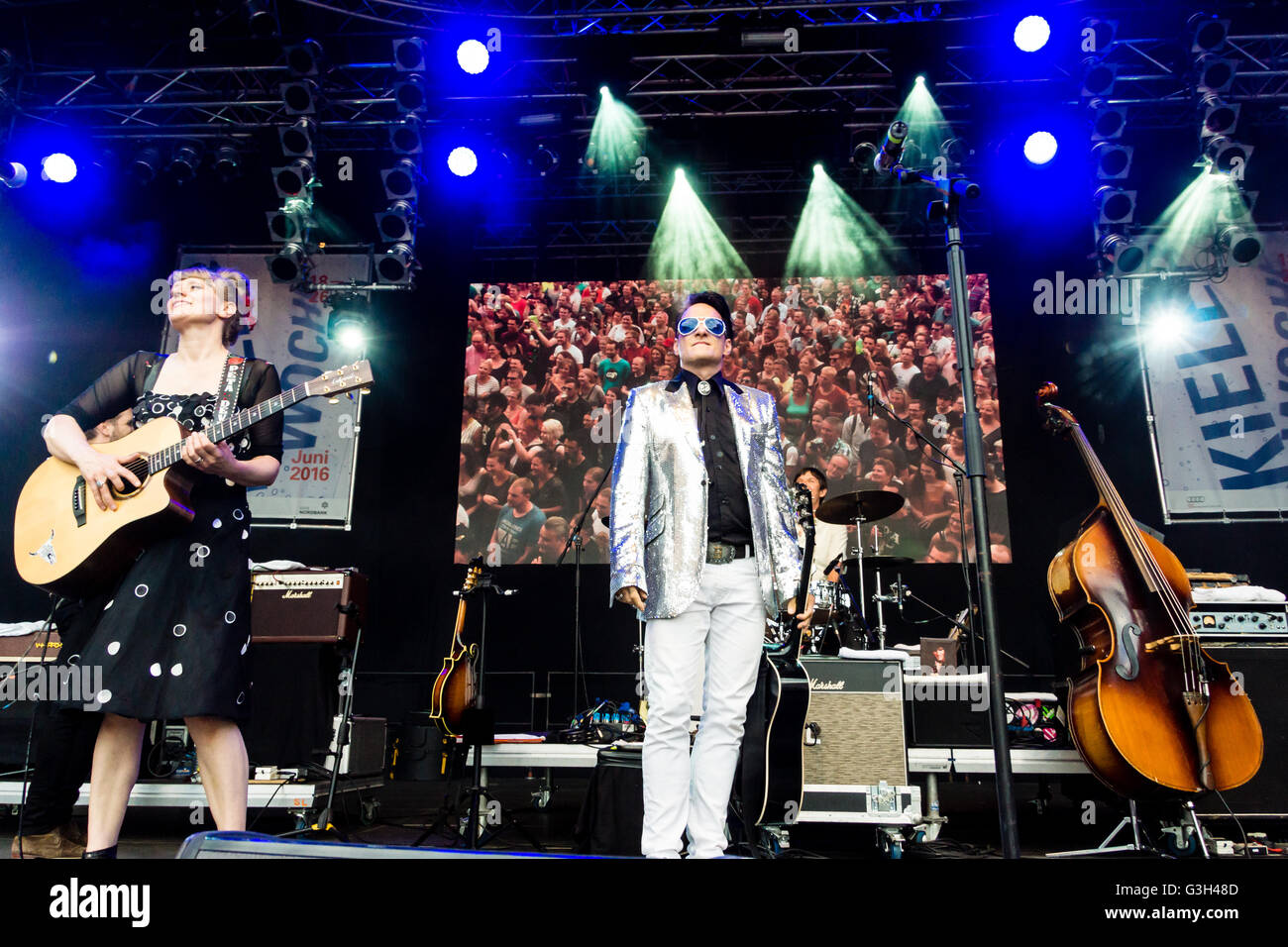 Kiel Germany 23rd June 16 Bela B From The Band Die Arzte On Stock Photo Alamy