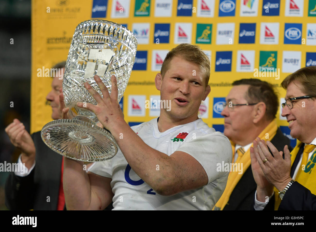 Tim Hartley Rugby Allianz Stadium, Sydney, Australia. 25th June, 2016. International ...