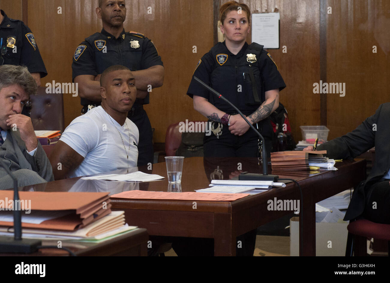 New York, NY, USA. 24th June, 2016. TAYLONN MURPHY is sentenced in