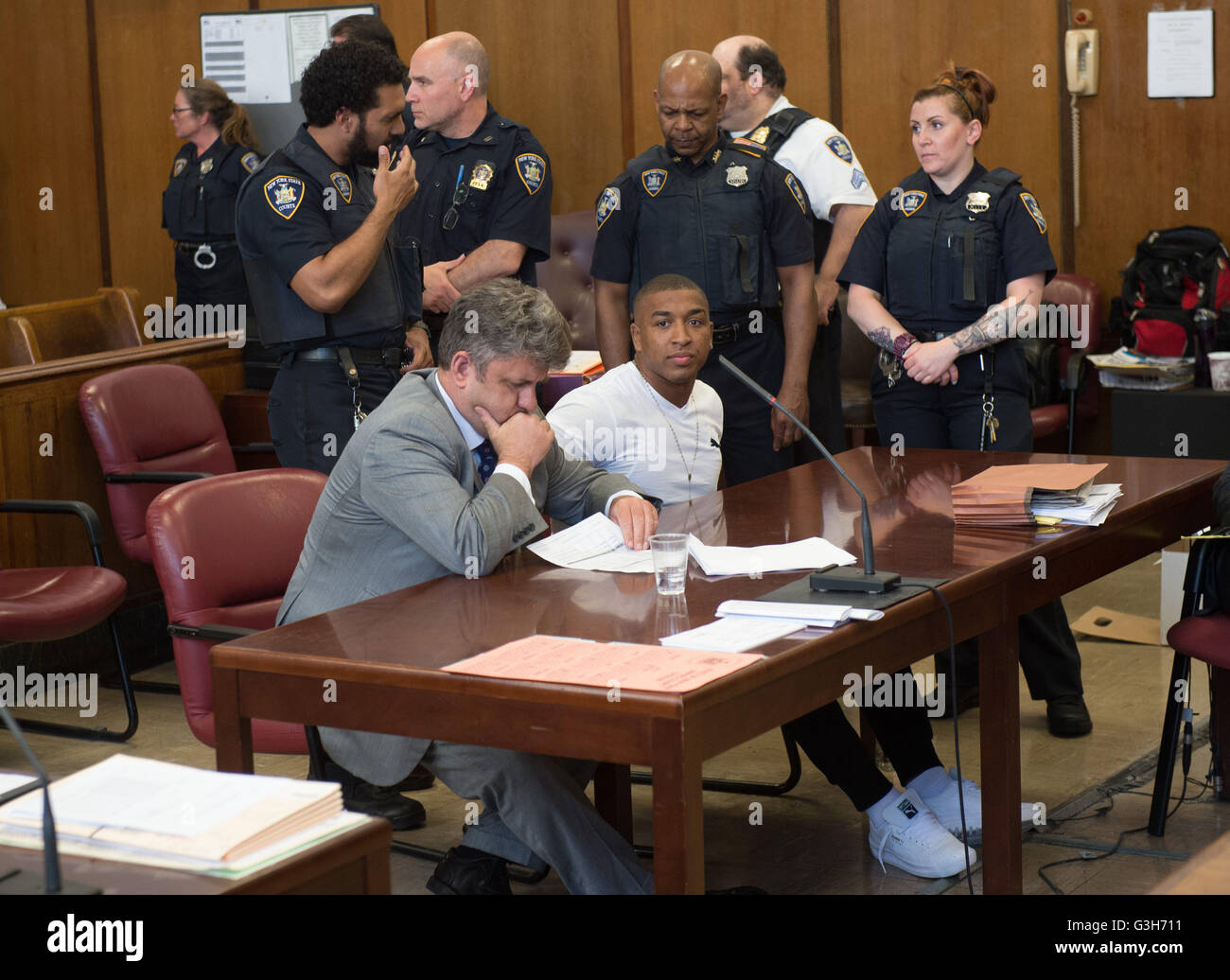 New York, NY, USA. 24th June, 2016. TAYLONN MURPHY is sentenced in