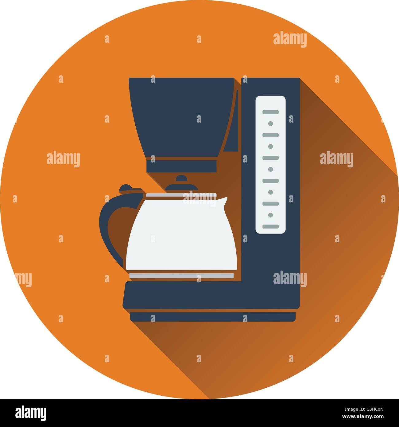 Red coffee machine Stock Vector Images - Alamy