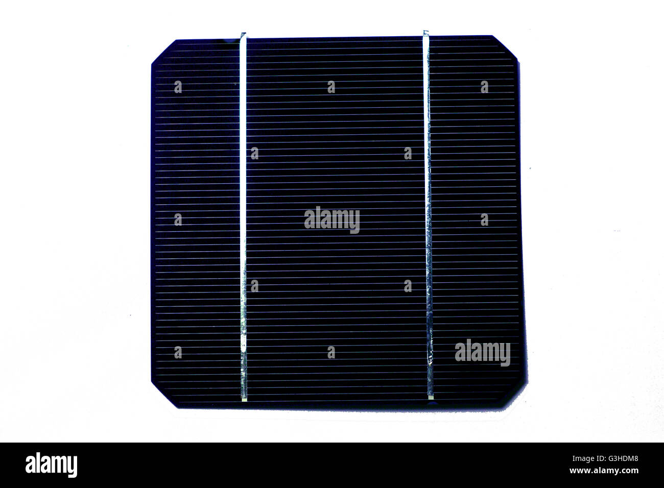 isolated photovoltaic solar cell Stock Photo