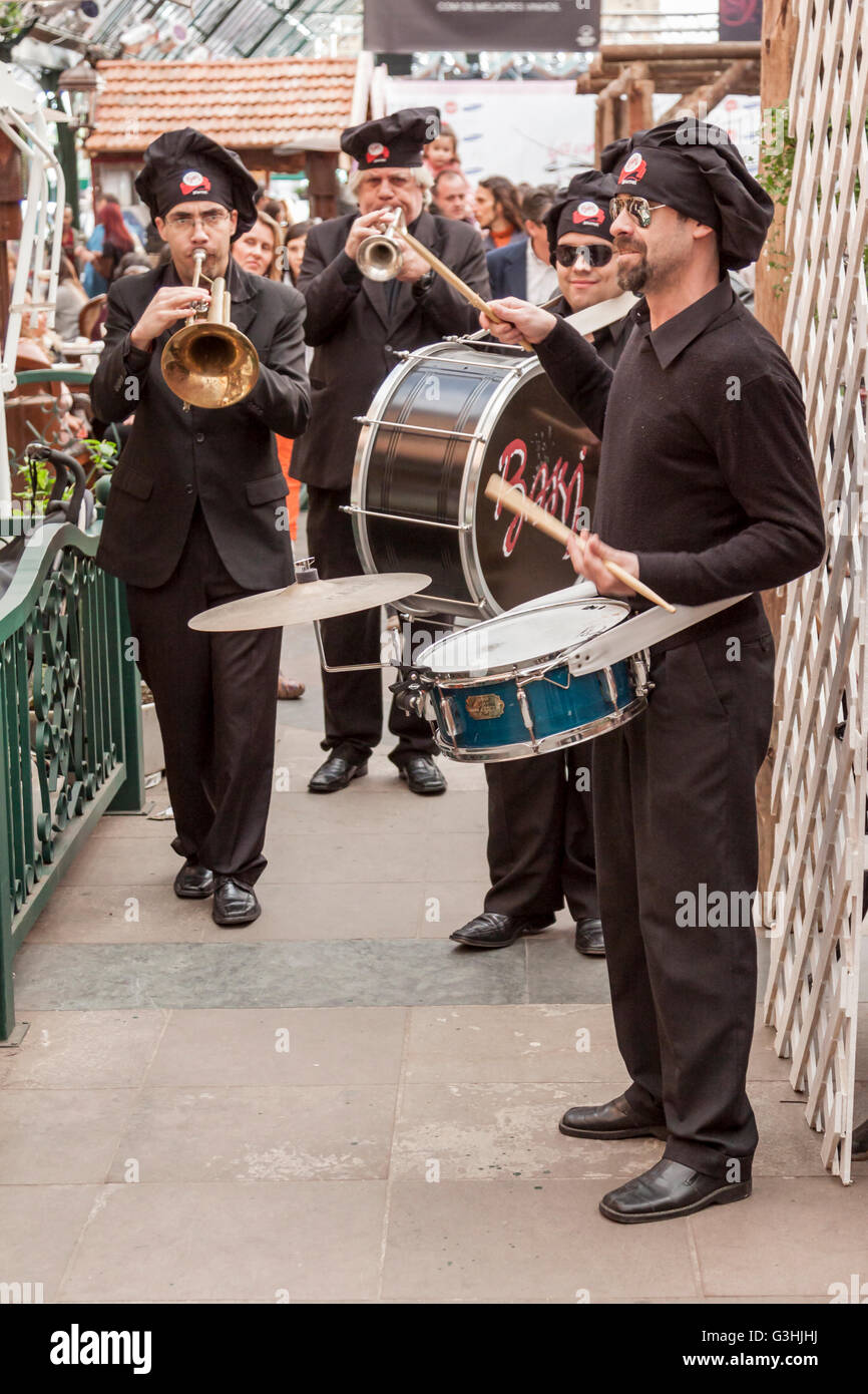 Brass Band Gramado Brazil Stock Photo Alamy