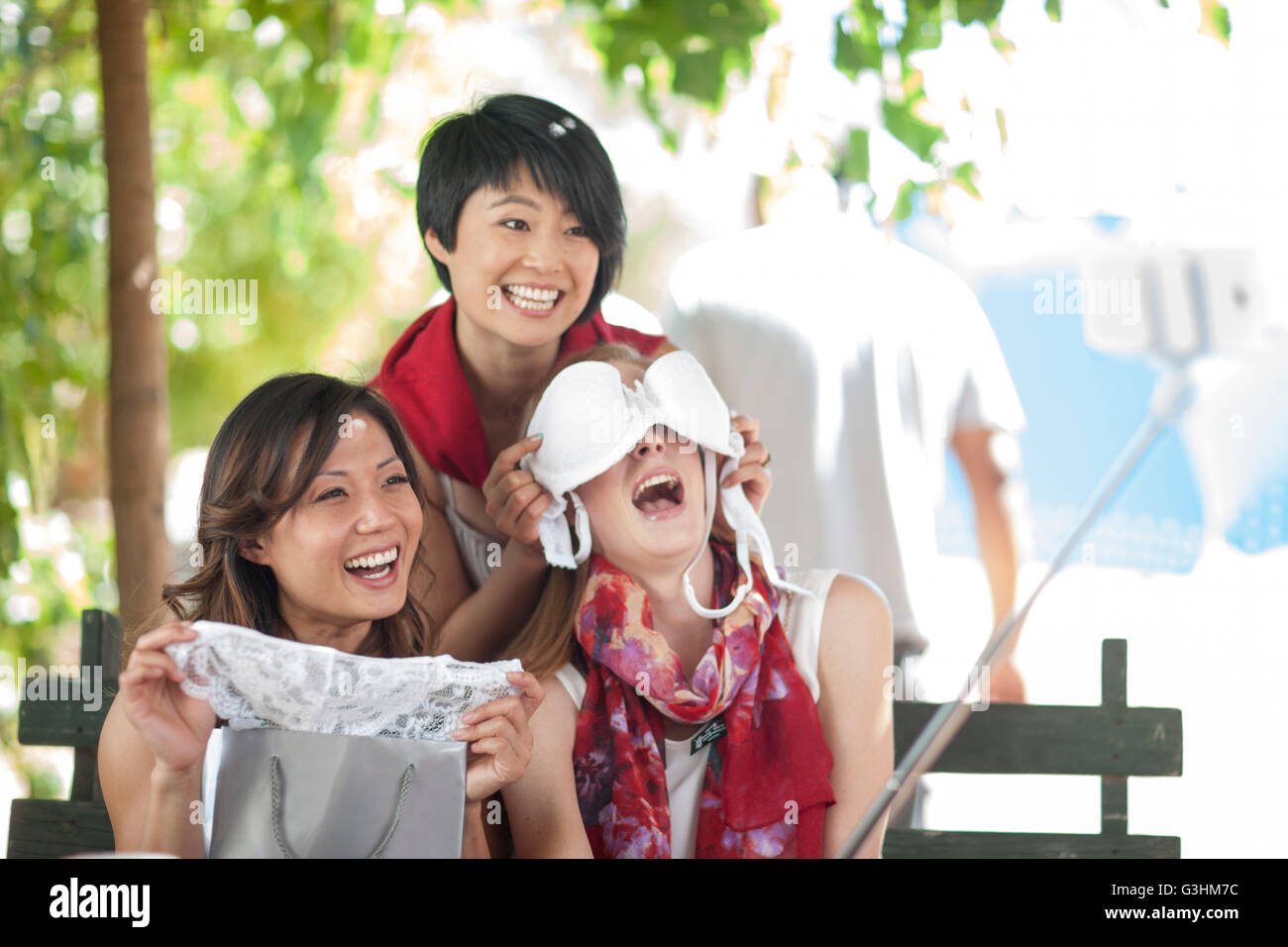 Female bra shopping hires stock photography and images Alamy