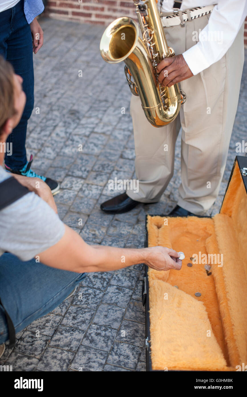 Throwing money hires stock photography and images Alamy