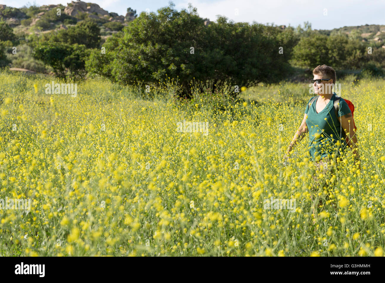 Woman hiker hi-res stock photography and images - Alamy
