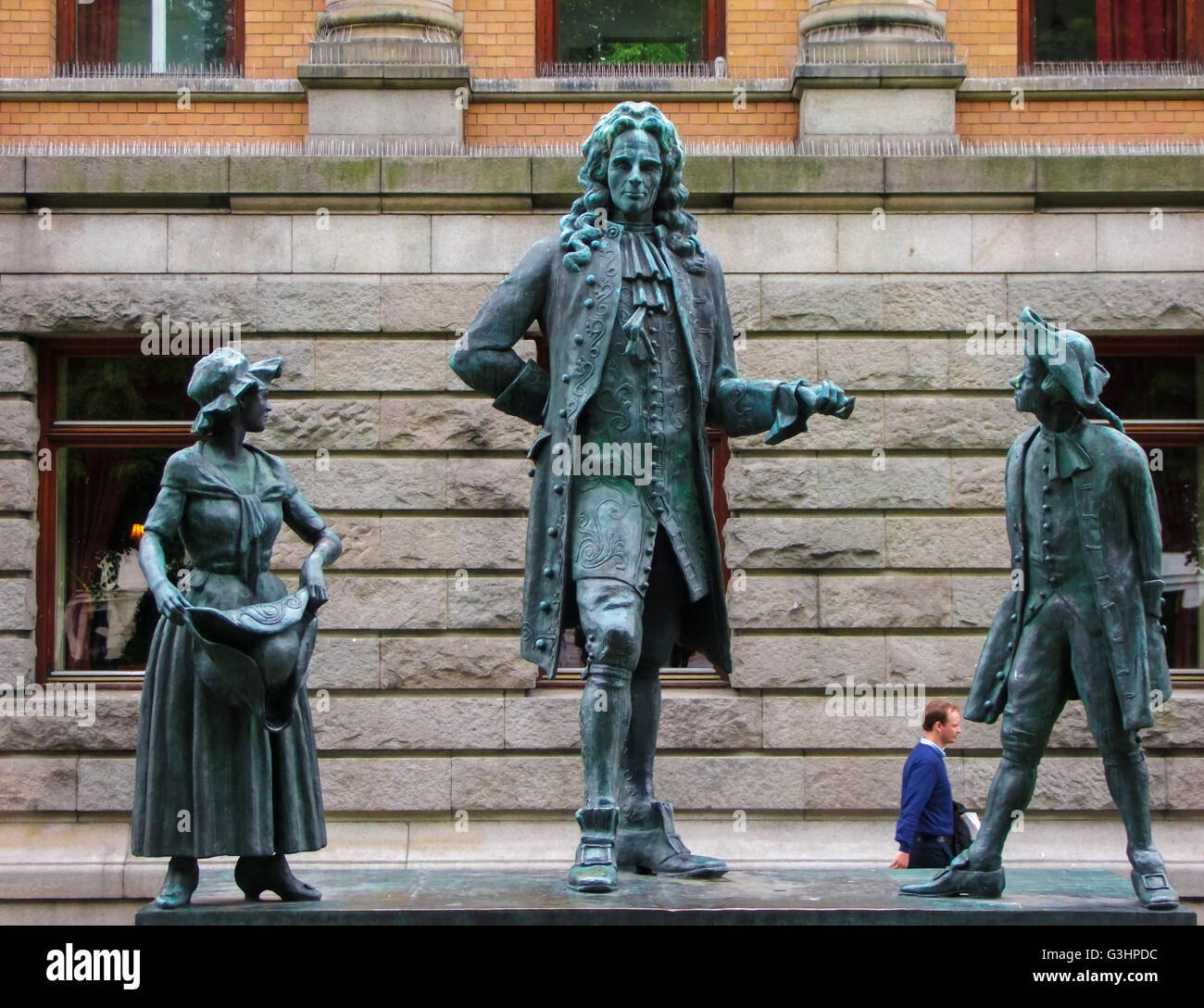 Statue at a garden in Oslo, Norway Stock Photo Alamy