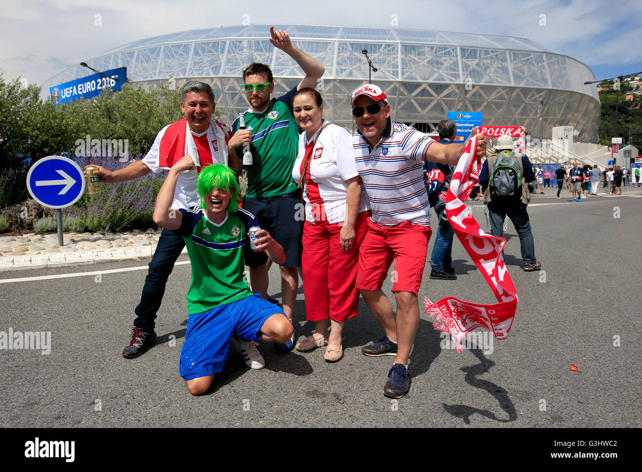 Nice Fans Show Their Support High Resolution Stock Photography and ...