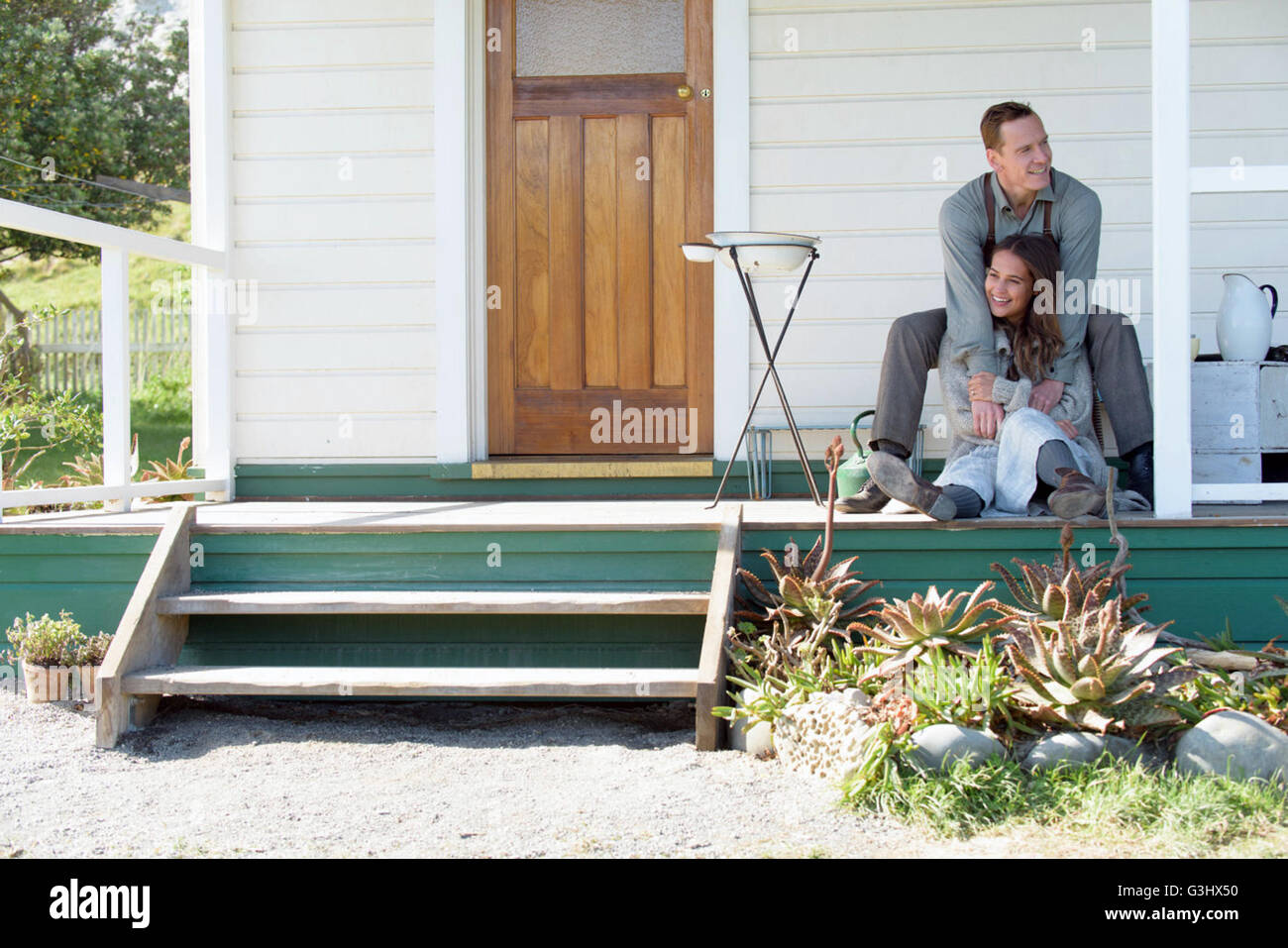 The Light Between Oceans is an upcoming 2016 drama film written and directed by Derek Cianfrance and based on the novel of the same name by M. L. Stedman.   This photograph is for editorial use only and is the copyright of the film company and/or the photographer assigned by the film or production company and can only be reproduced by publications in conjunction with the promotion of the above Film. A Mandatory Credit to the film company is required. The Photographer should also be credited when known. Stock Photo