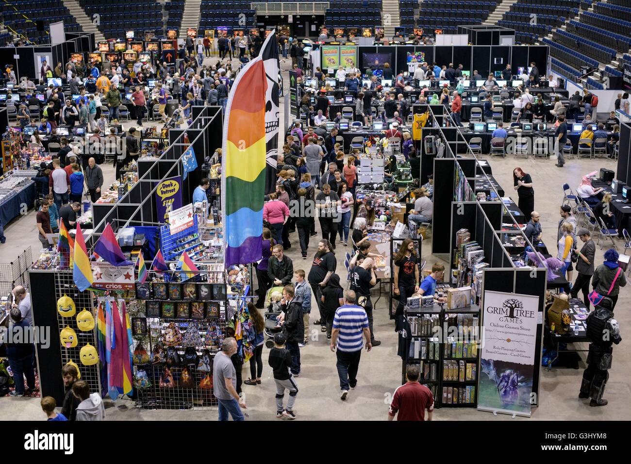 Gaming expo hires stock photography and images Alamy