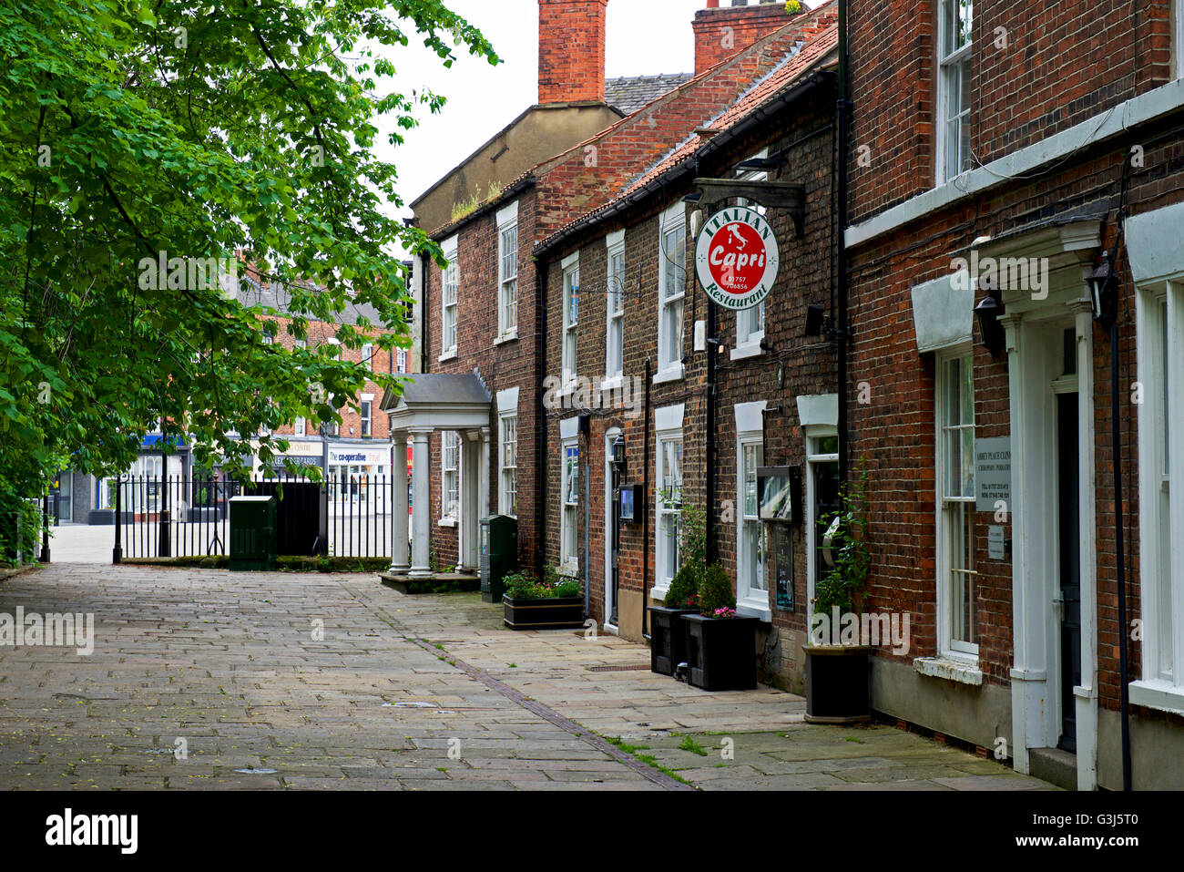 Street in Selby, North Yorkshire, England UK Stock Photo Alamy