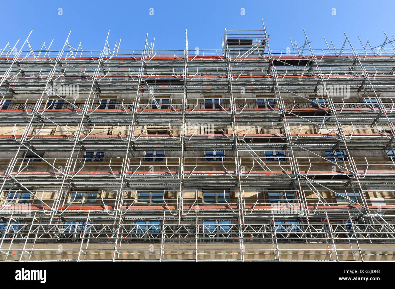 Scaffolding historic building in hi-res stock photography and images ...