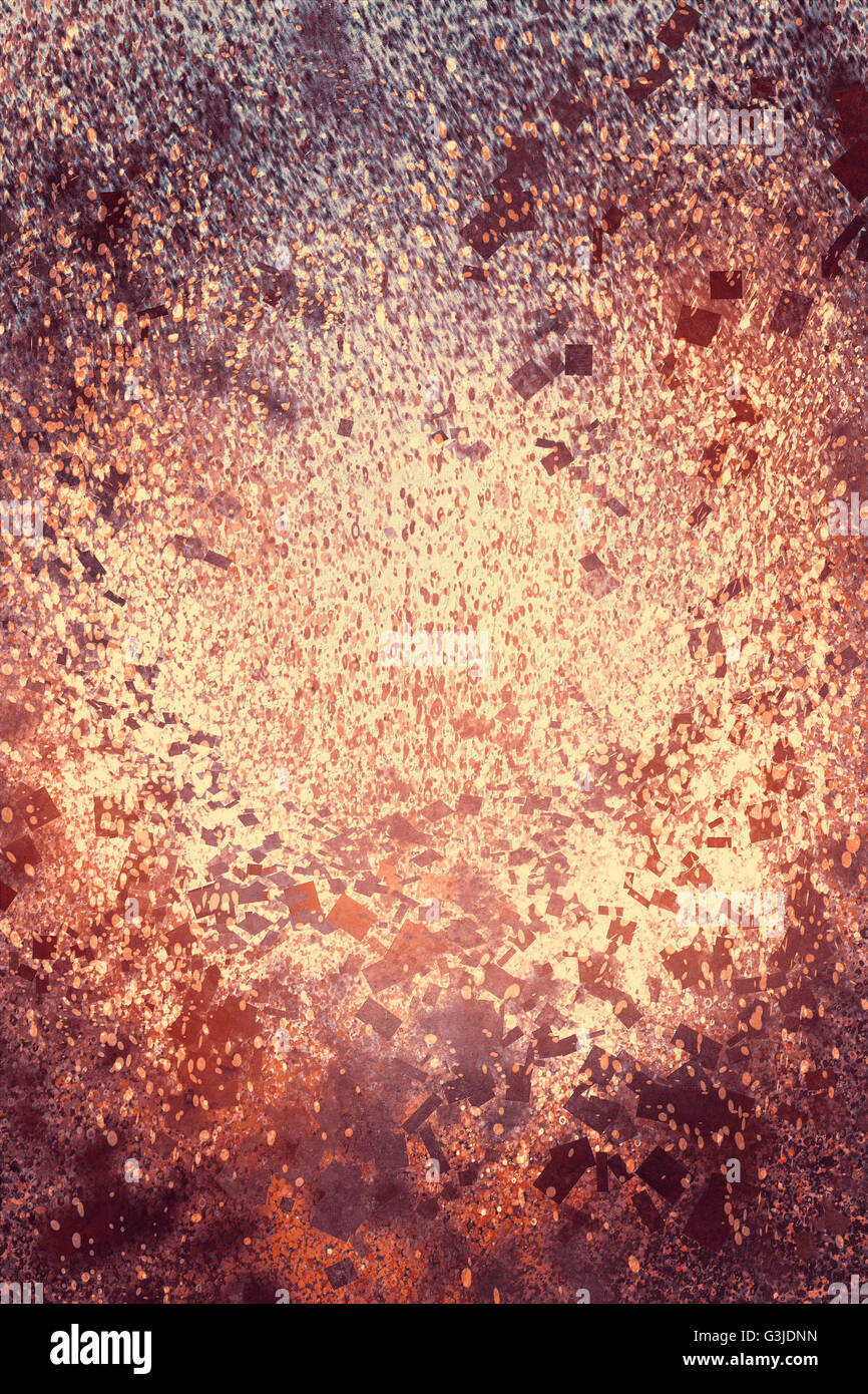 abstract particle background,texture,painted,illustration Stock Photo