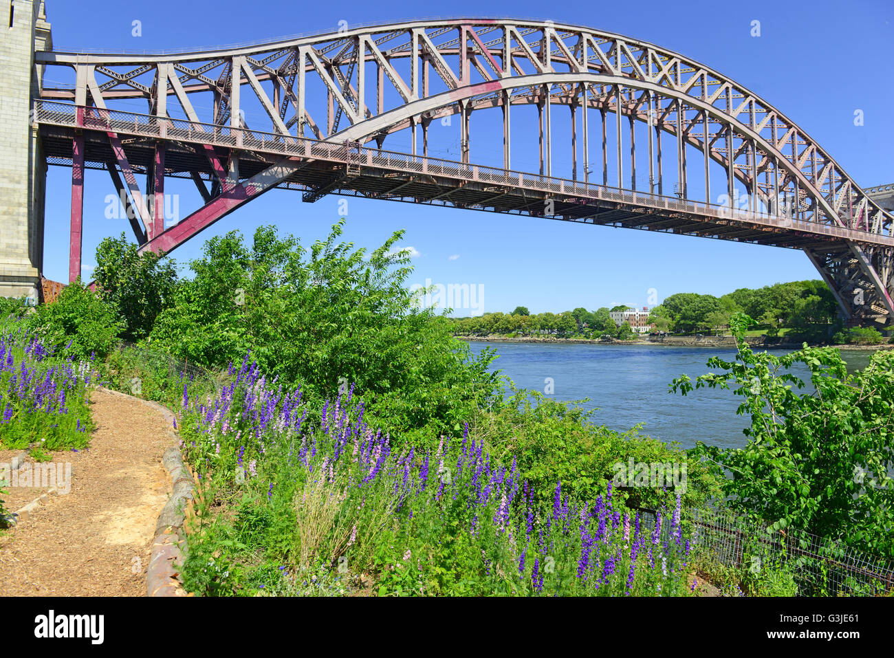 Hell gate bridge hires stock photography and images Alamy