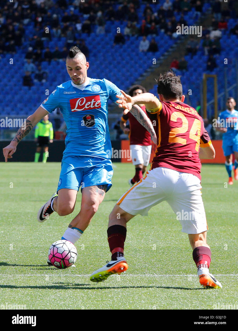 Marek hamsik roma hi-res stock photography and images - Alamy