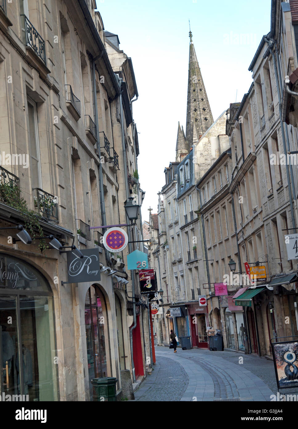 Street shops in caen in hi-res stock photography and images - Alamy