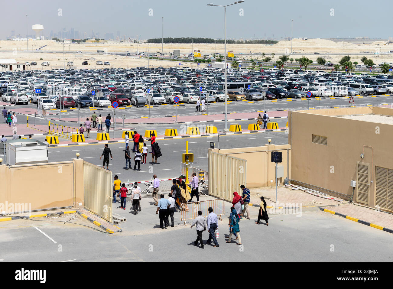 Qatar doha religious complex churches hires stock photography and