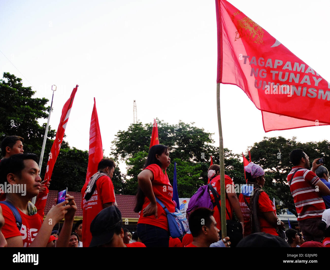 Laborers Rally Philippines Manila, Philippines. 01st May, 2016. Workers, students, people from all ...