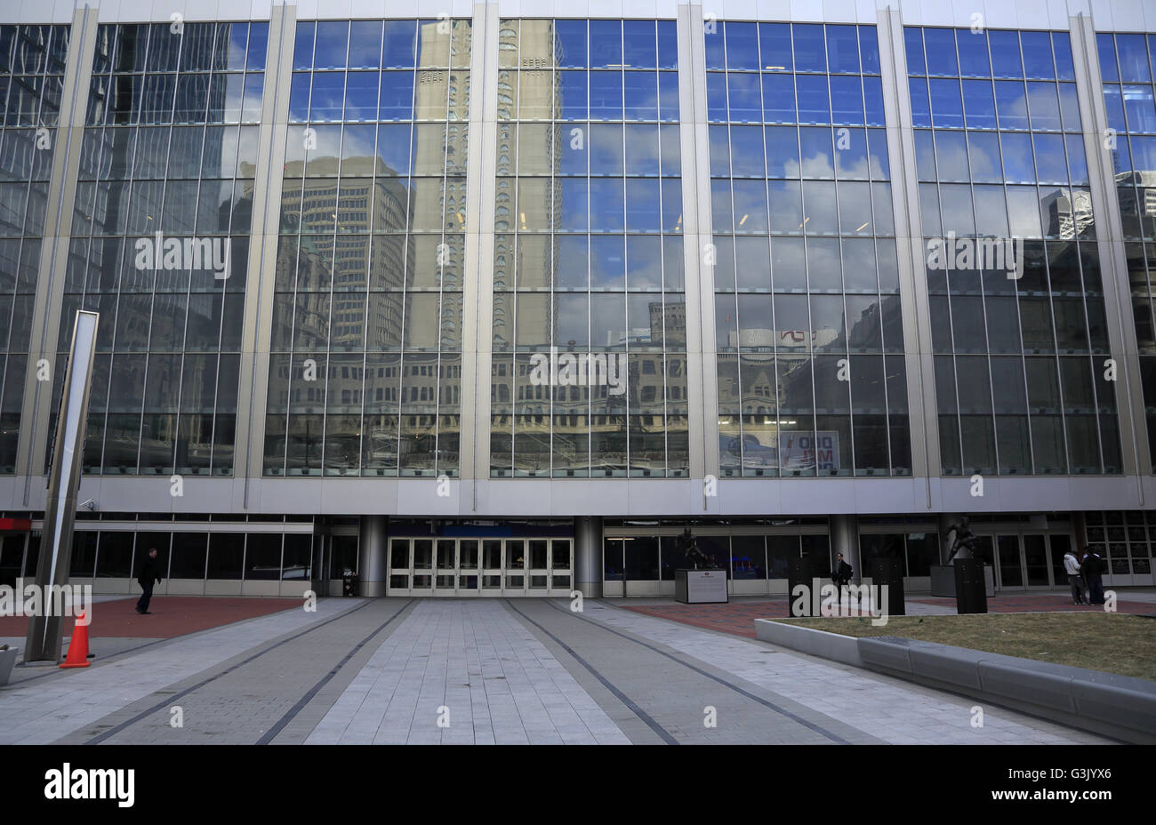 Exterior view of the Bell Center aka Centre Bell in Montreal,Quebec