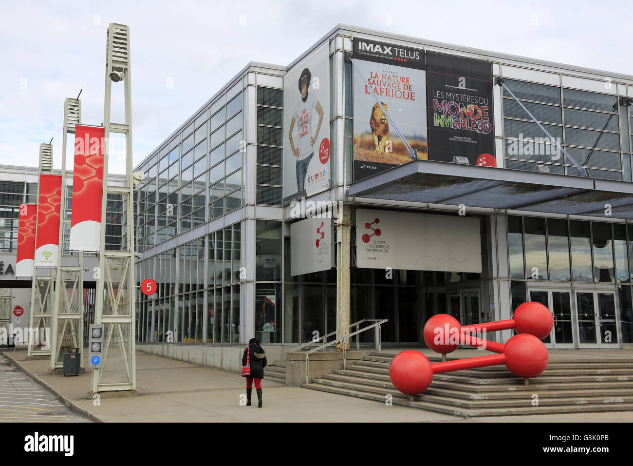 Montreal Science Center (Centre des Sciences de Montreal) in Old Port