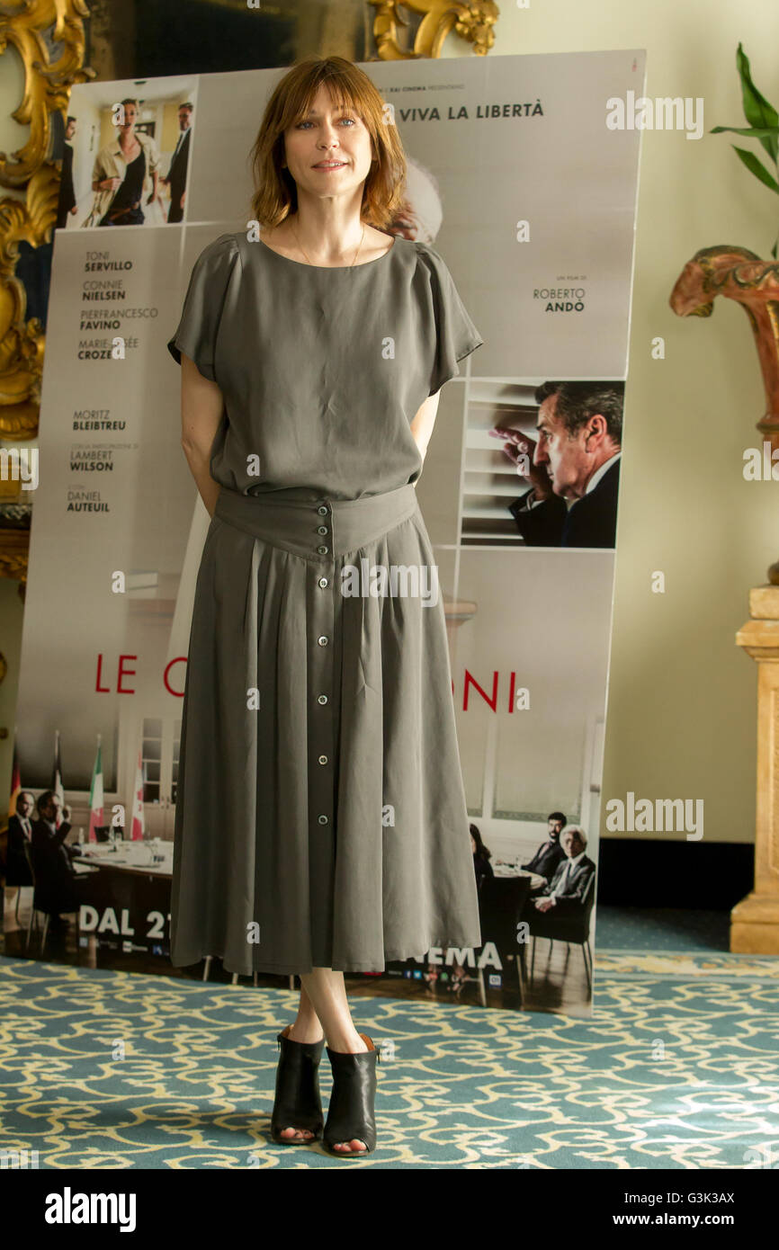 Rome, Italy. 11th Apr, 2016. Rome, Hotel Bernini photocall for the new