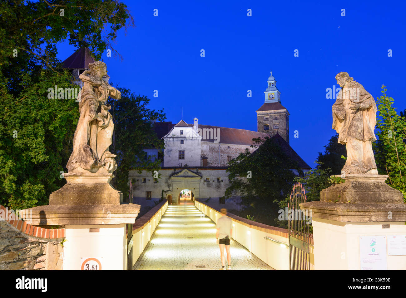 Schlaining Castle, Austria, Burgenland, , Stadtschlaining Stock Photo