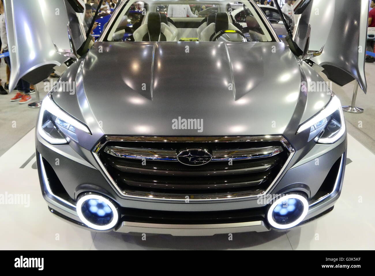 The Future Of Subaru The Viziv 2 Concept Car Manila International Stock Photo Alamy