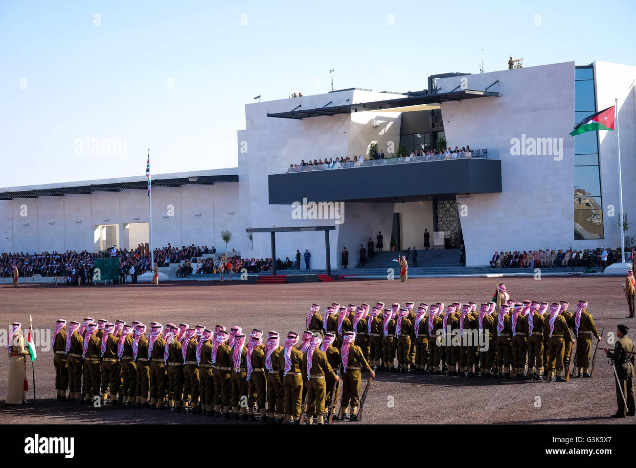Amman, Jordan. 02nd June, 2016. As the Kingdom of Jordan celebrates the
