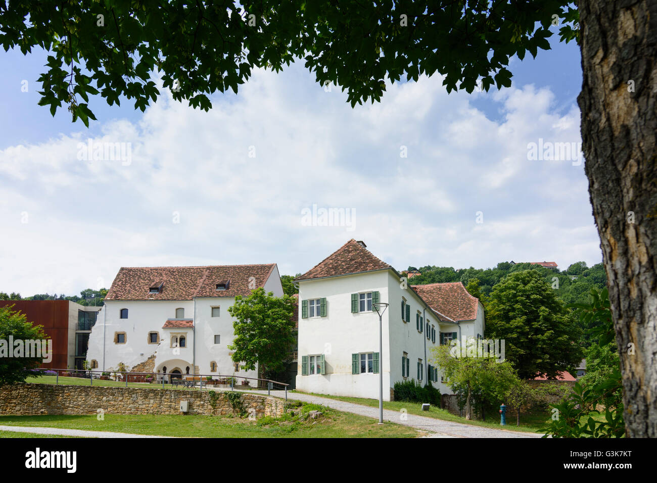 Hartberg castle, Austria, Steiermark, Styria, Steirisches Thermenland - Oststeiermark, Hartberg Stock Photo